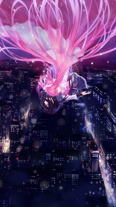 Anime Puella Magi Madoka Magica, Madoka Kaname, Ultimate Madoka, Homura Akemi, 1080x1920