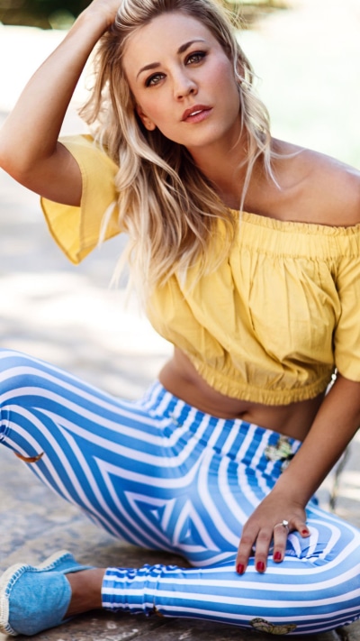 Celebrity Kaley Cuoco, Blonde, Actress, 1080x1920