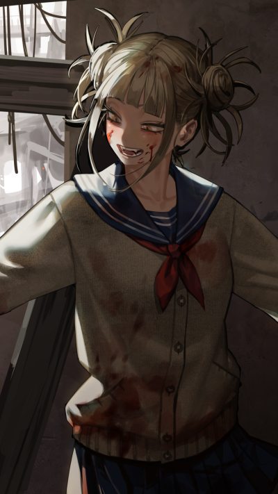 Anime My Hero Academia, Himiko Toga, 1080x1920