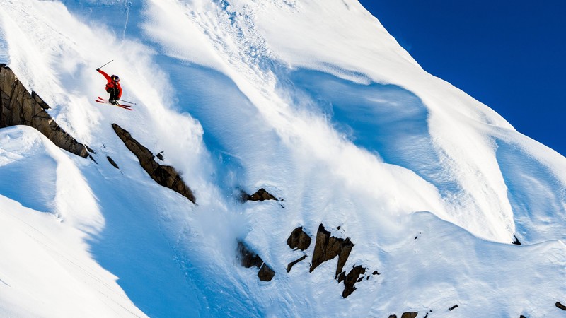 Markus Eder, 4K, skiing, Days of my youth, mountains, snow, winter
