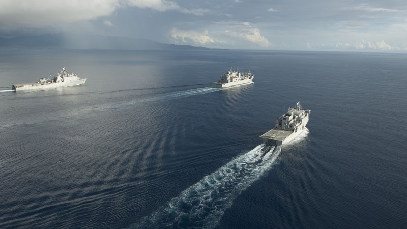 USS Pearl Harbor, LSD-52, USNS Matthew Perry (T-AKE 9), LSL 421, Harpers Ferry-class, dock landing ship, USA Navy