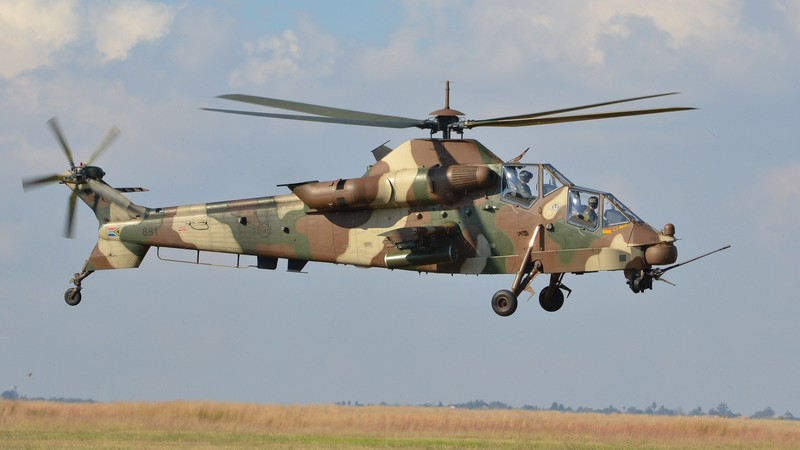 Denel AH-2 Rooivalk, attack helicopter, South African Air Force
