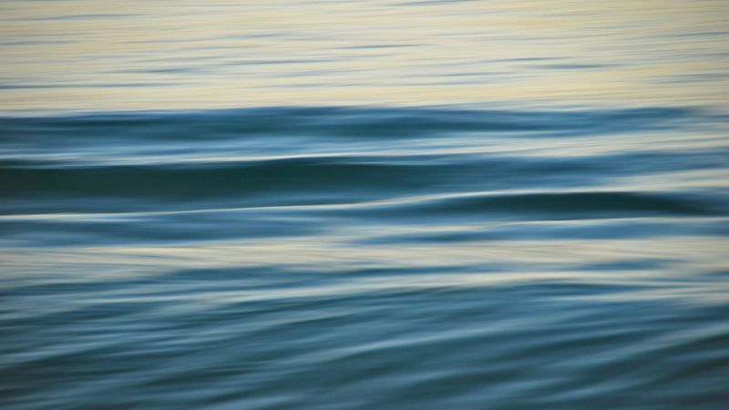 waves, blur, abstraction, water, 4k