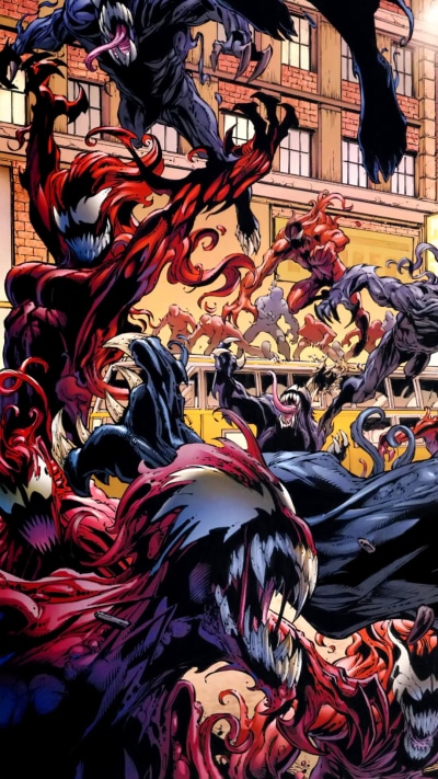 Comics Venom, Carnage (Marvel Comics), 1080x1920