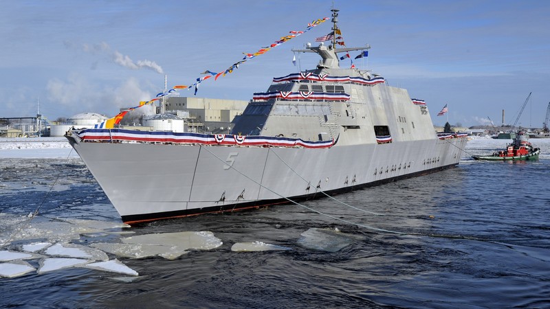 USS Milwaukee, LCS-5, lead ship, Freedom class, littoral combat, USA Navy