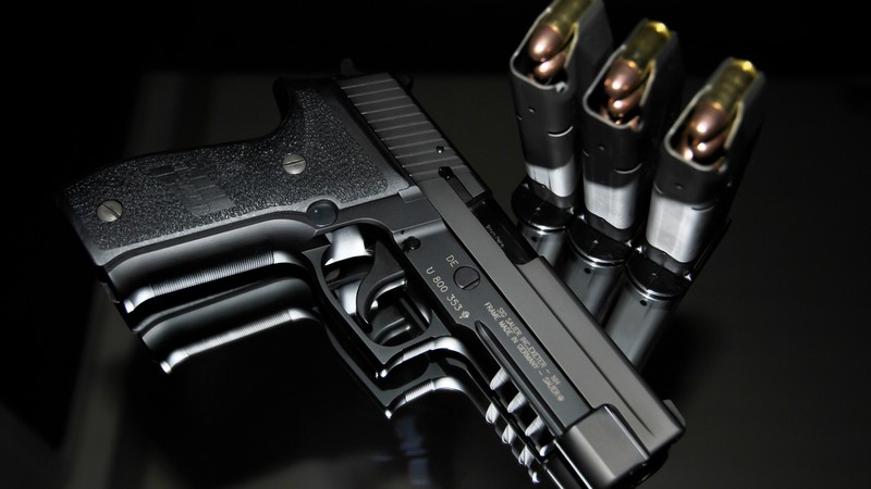 SIG Sauer P226, bullets, 196 мм, 357 SIG, Germany