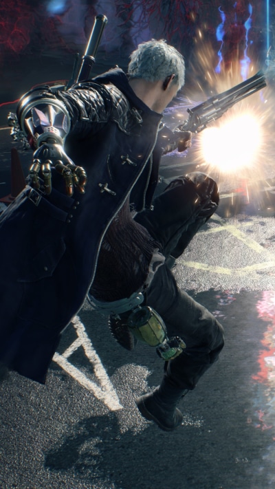 Video Game Devil May Cry 5, Nero (Devil May Cry), 1080x1920