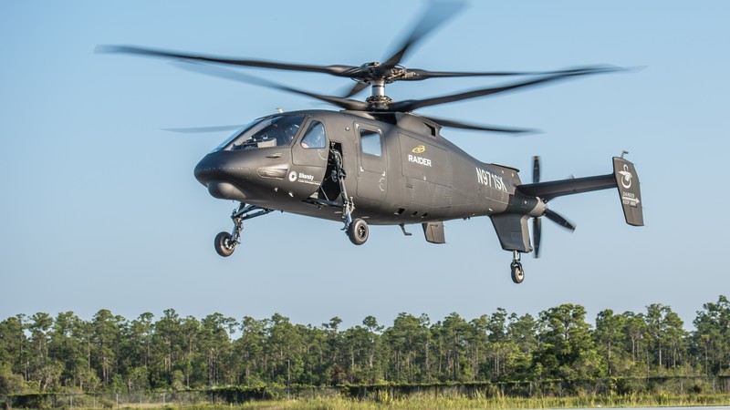 SIKORSKY S-97 RAIDER, fighter helicopter, fighter, U.S. Air Force,