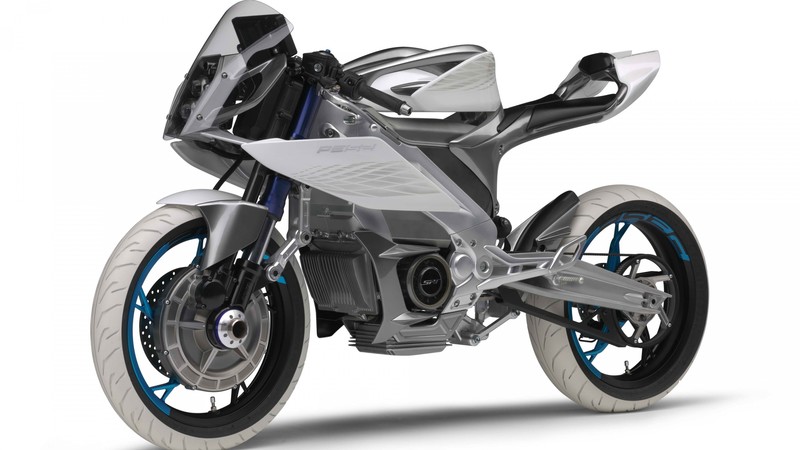 Yamaha PES2, Yamaha, electrobike, concept, racing, motorcycle