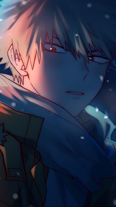 Anime My Hero Academia, Katsuki Bakugou, 1080x1920