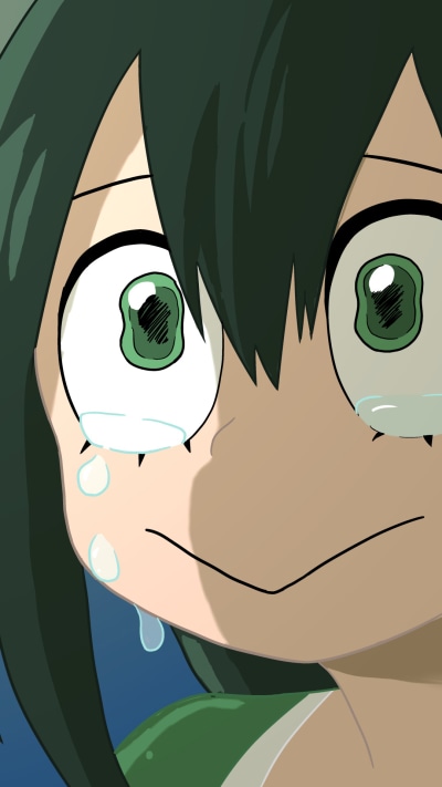Anime My Hero Academia, Tsuyu Asui, 1080x1920