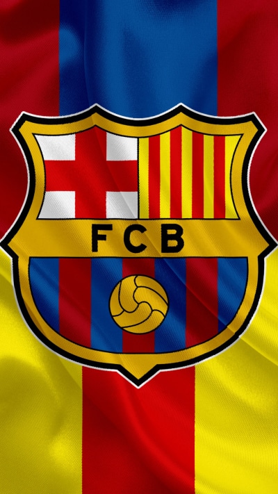 Sports FC Barcelona, Logo, Soccer, 1080x1920