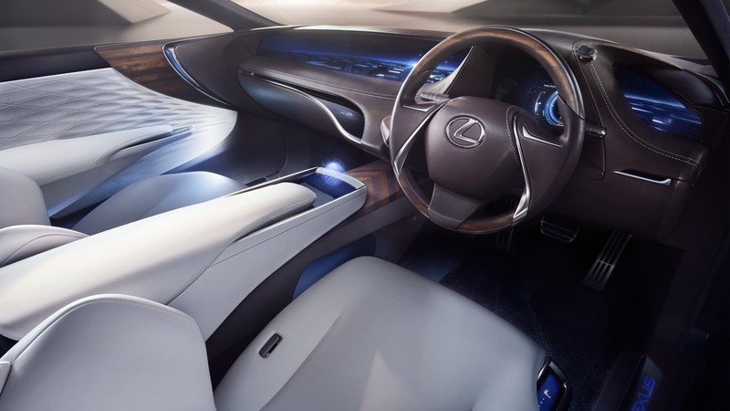 Lexus LF-FC, Concept, interior, Tokyo Motor Show