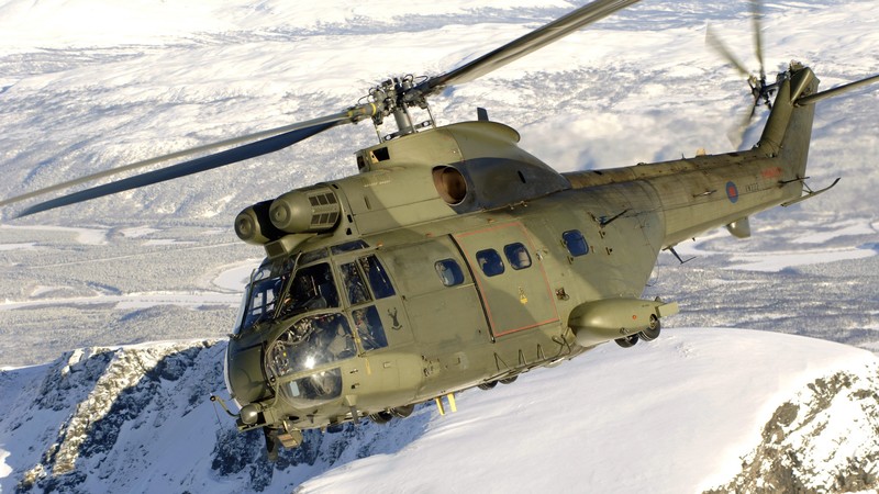 Eurocopter EC225, Super Puma, helicopter, fighter, European Air Force