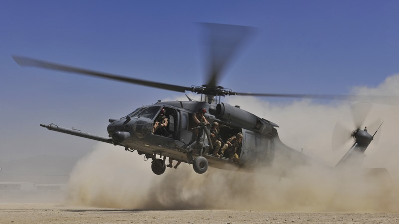 Sikorsky UH-60 Black Hawk, helicopter, U.S. Air Force,
