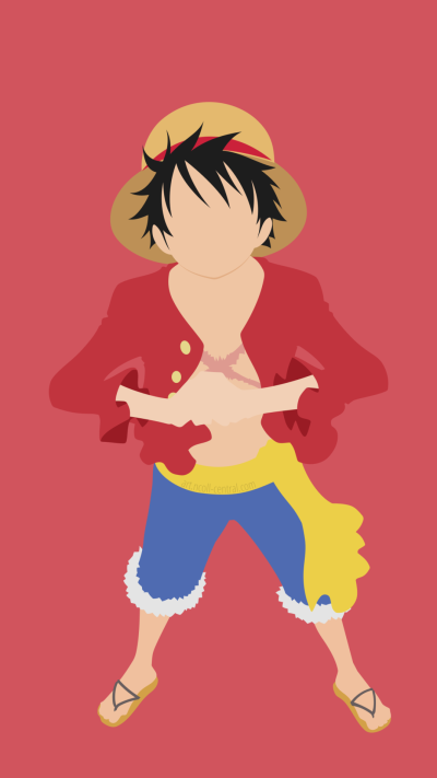 Anime One Piece, Monkey D. Luffy, 1080x1920