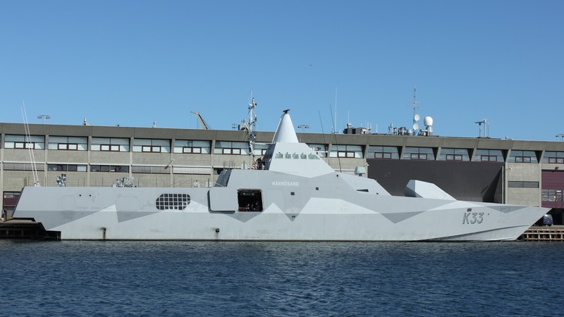 K33, HMS Härnösand, Visby class, corvette, Swedish Navy