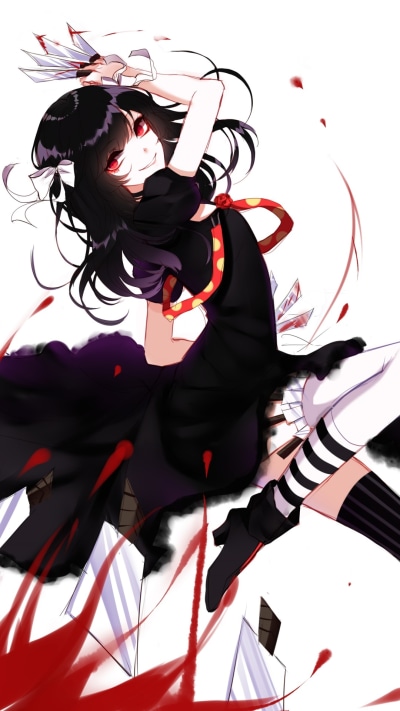 Anime Touhou, Nue Houjuu, 1080x1920