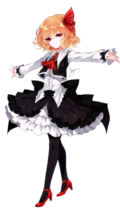 Anime Touhou, Rumia (Touhou), 1080x1920
