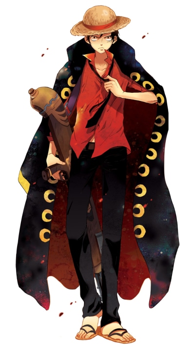 Anime One Piece, Monkey D. Luffy, 1080x1920