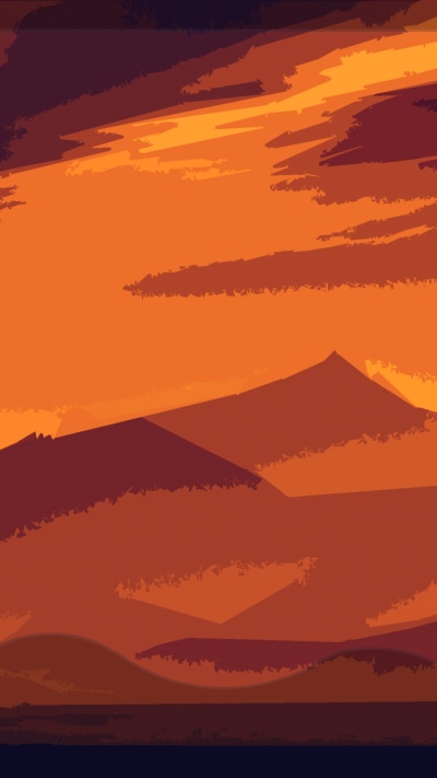 Artistic Minimalist, Mountain, 1080x1920