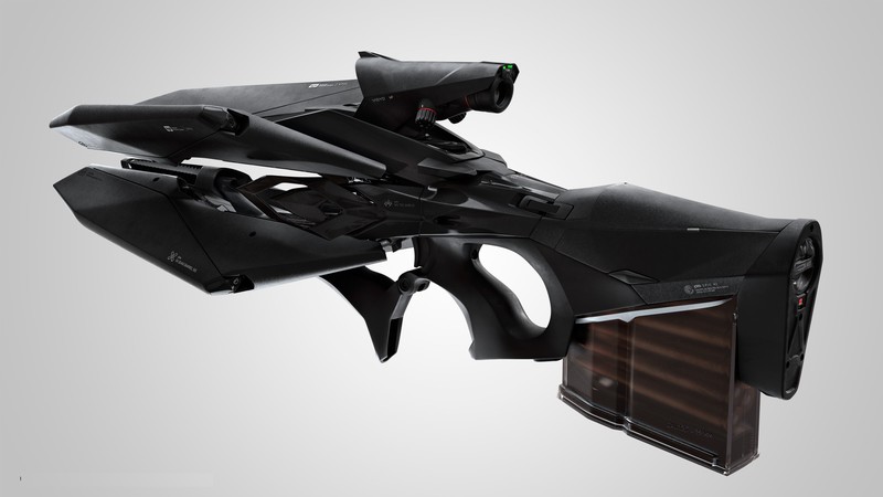 Epic A3, electromagnetic, machine gun