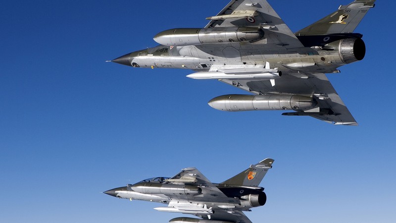 Mirage 2000, attack, Aircraft, France Air Force, France army