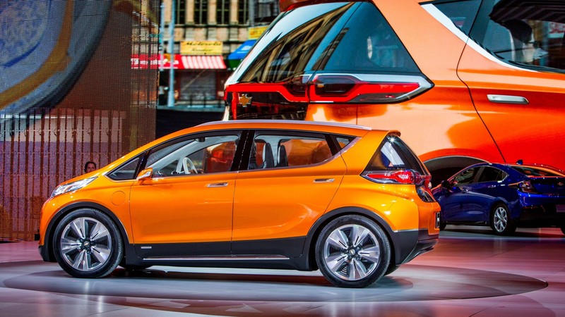 Chevrolet Bolt EV, Chevy, electrocar, electric cars, LG-mobile, concept