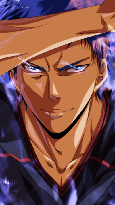 Anime Kurokos Basketball, Daiki Aomine, 1080x1920