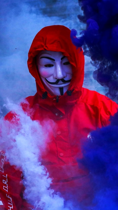 Technology Anonymous, Guy Fawkes, 1080x1920