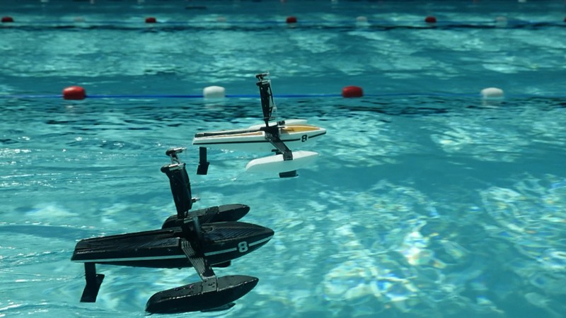 Hydrofoil, Parrot, drone