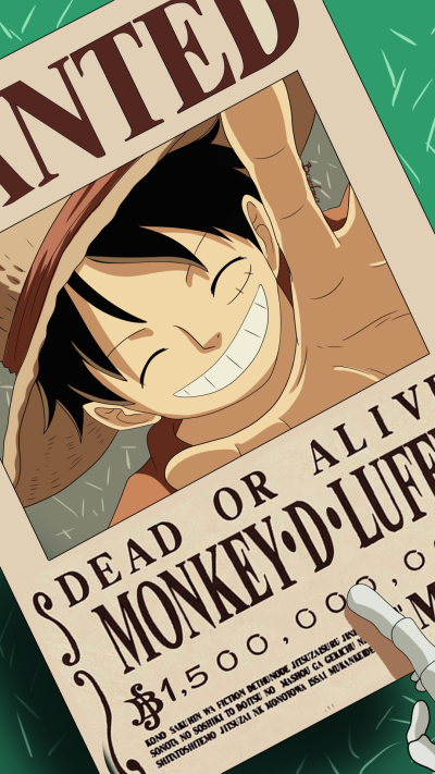 Anime One Piece, Monkey D. Luffy, 1080x1920