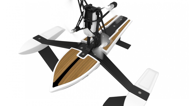 Hydrofoil, Parrot, drone