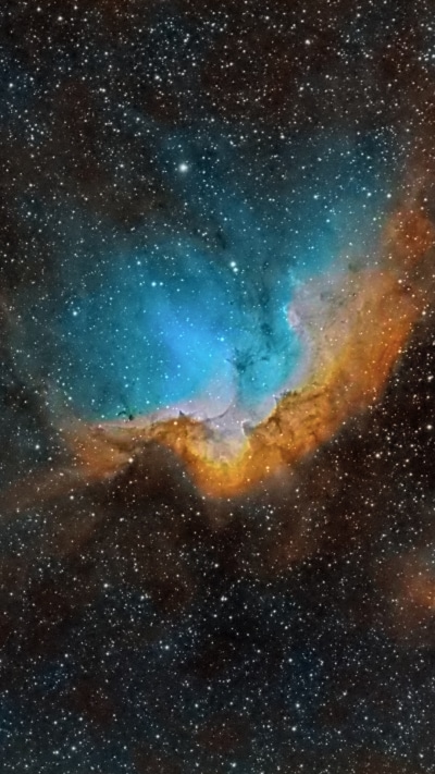 Sci Fi Nebula, Space, Stars, 1080x1920