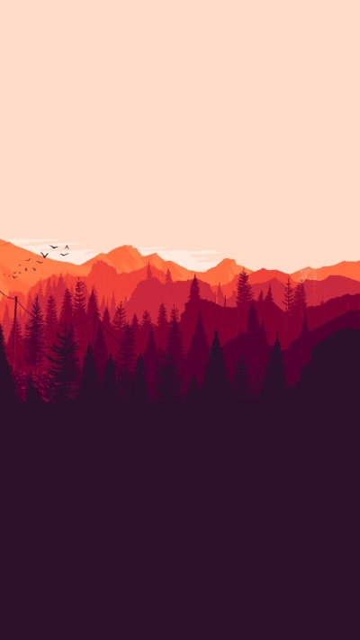 Video Game Firewatch, Tower, 1080x1920