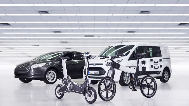 Ford Mode Flex, electric, bicicle