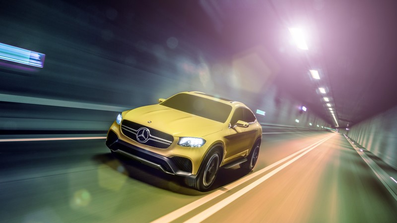 Mercedes-Benz GLC, concept, gold