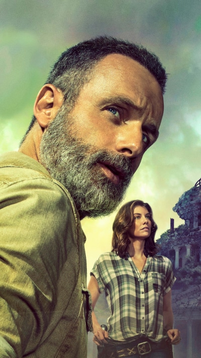 TV Show The Walking Dead, Maggie Greene, Andrew Lincoln, Lauren Cohan, Rick Grimes, 1080x1920