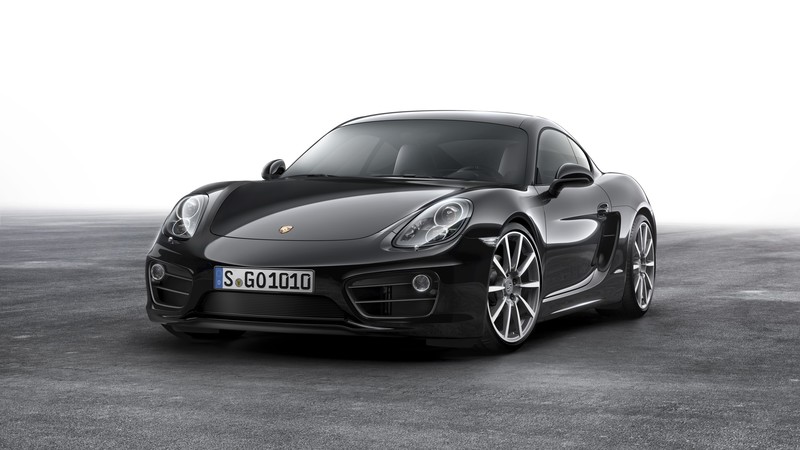 Porsche Cayman Black Edition, black