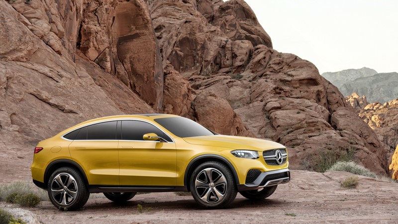 Mercedes-Benz GLC, concept, gold