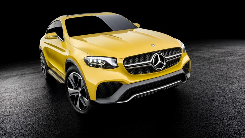 Mercedes-Benz GLC, concept, gold