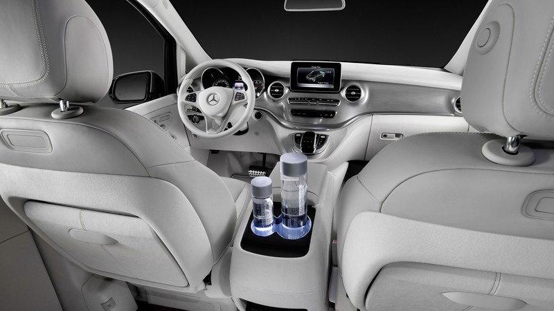 Mercedes-Benz V-ision E, future cars, interior