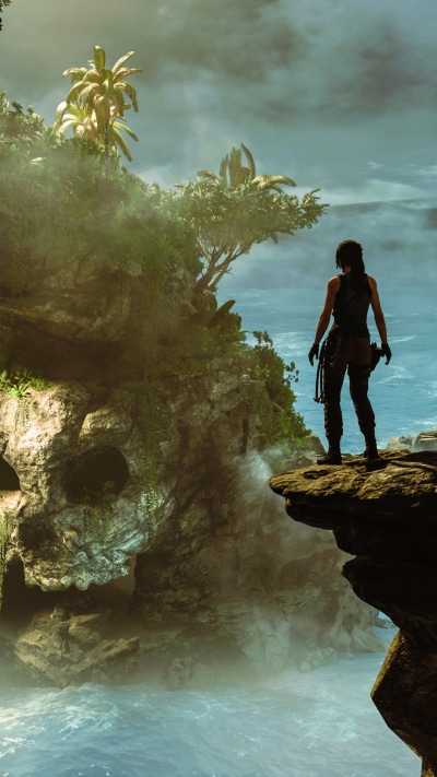 Video Game Shadow of the Tomb Raider, Lara Croft, 1080x1920