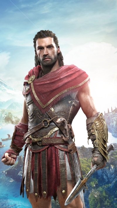 Video Game Assassins Creed Odyssey, 1080x1920