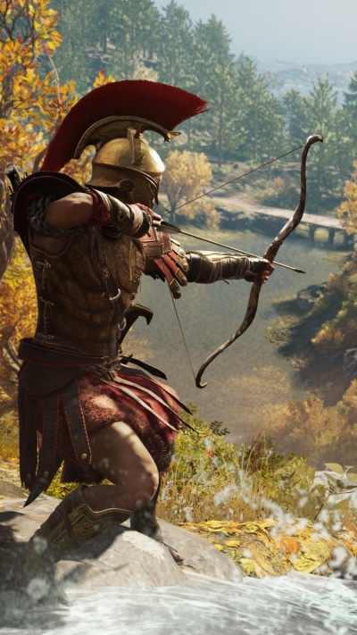 Video Game Assassins Creed Odyssey, Assassins Creed, 1080x1920
