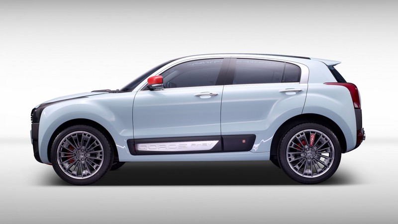 Qoros 2 SUV PHEV, concept, Auto Shanghai 2015, Asian Auto Show 2015