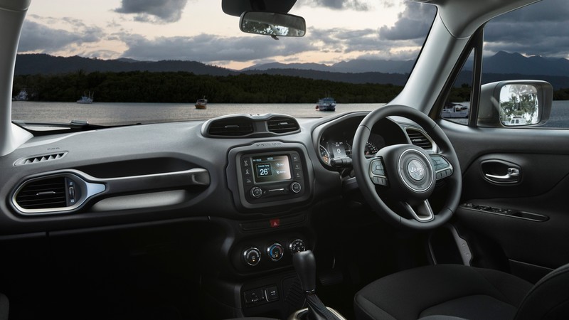 Jeep Renegade Sport, interior