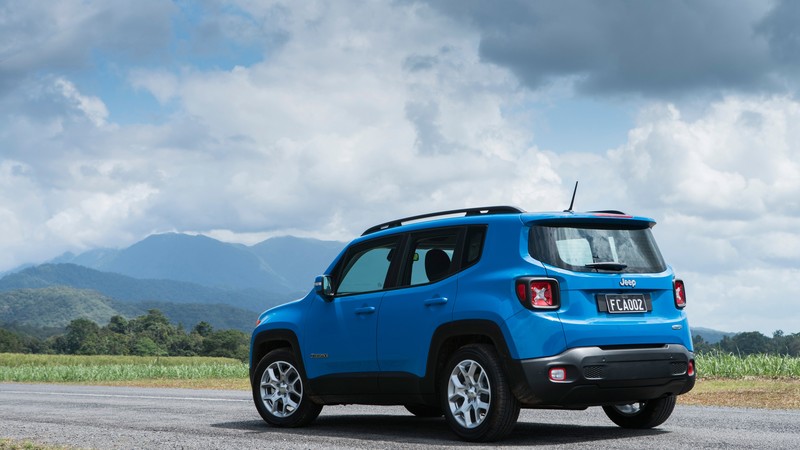 Jeep Renegade Longitude, blue, SUV