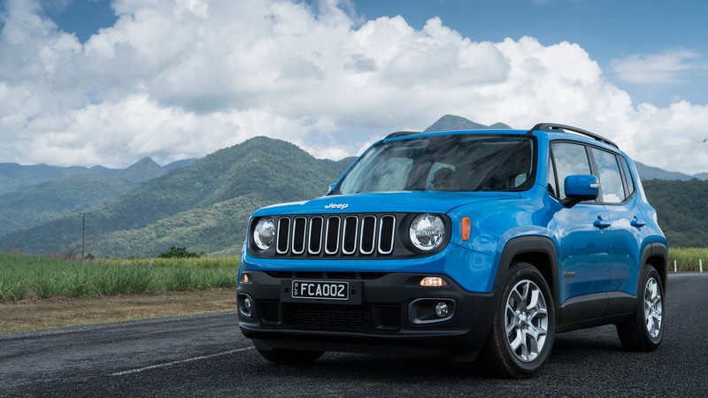 Jeep Renegade Longitude, blue, SUV