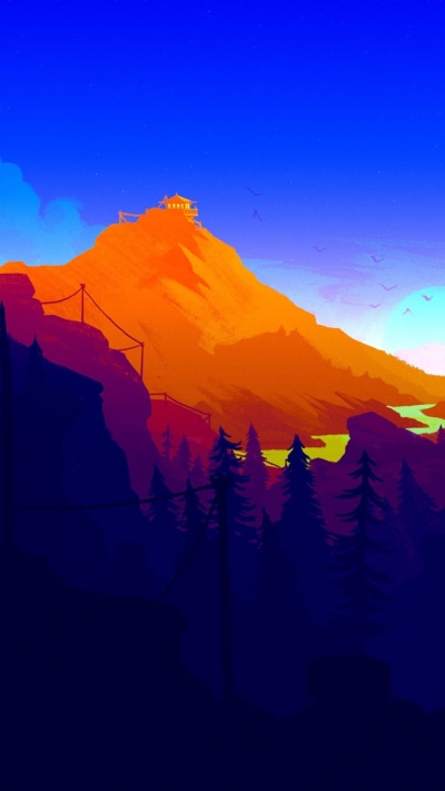 Video Game Firewatch, 1080x1920
